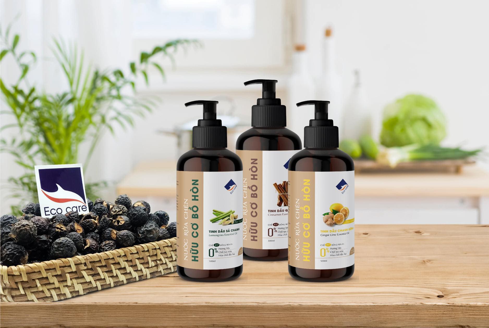 nước rửa chén hữu cơ